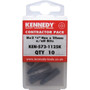 Kennedy No.2x25mm POZIDRIVSDRIVER BIT 14inchHEX PK10