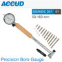 PRECISION DIAL BORE GAUGE 50-160MM 0.007MM ACC. 0.001MM GRAD.