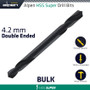 HSS SUPER DRILL BIT DOUBLE ENDED 4.2MM BULK HSS SUPER DRILL BIT DOUBLE ENDED 4.2MM BULK