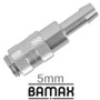 SUPER MICRON QUICK COUPLING 5MM