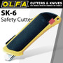OLFA SAFETY KNIFE AUTO RETRACT 17.5MM AUTO-GAURD SYSTEM