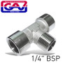 T CONNECTOR 1/4' FFM