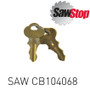 SAWSTOP BYPASS KEY SET