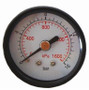 PRESS. GAUGE 40MM 1/4' REAR FIT 0-16BAR 0-1600KPA