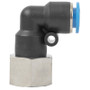 PU HOSE FITTING ELBOW 10MM-1/2 F