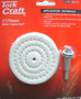 COTTON BUFF 75MM X 6MM SHANK