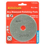 100MM DIAMOND POLISHING PAD 2000 GRIT DRY USE