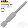 FELO TORX TX15 X 50MM BULK POWER BIT