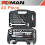 FIXMAN SOCKET TOOL SET 40PC 1/2' DRIVE