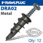 METAL SELF DRILL DRYWALL FIXING X12 -BAG