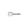 19mmx19mm FELT BOB PLAIN END CYLINDER  3mm SHANK