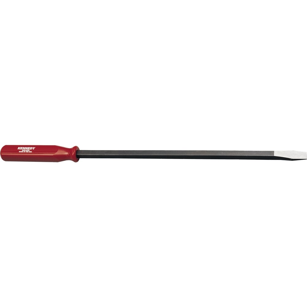 Kennedy 450mm STRAIGHT BLADE PLASTIC HANDLE PRY BAR Avex Tool Shop