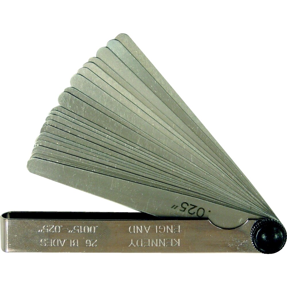 Kennedy 4inch 26 BLADE IMPERIAL FEELER GAUGE Avex Tool Shop