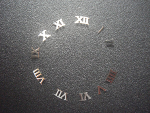 One Set Of Steel Silver Roman numeral Hour Markers Included 12 For Mens DateJust Watch Dial