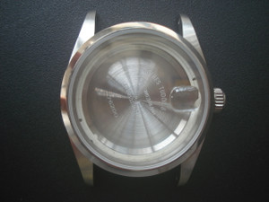 TUDOR Signed Vintage Style of 36mm Stainless Steel PRINCE Day-Date Watch Case With Smooth Bezel And 20mm Lugs Size Fit ETA 2834 Movement And Dial In 28.5 mm