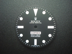 29mm 5514 Vintage Style Of Black Submariner Dial Marked Rolex Symbol And COMEX With White Lume Without Date Window For Mens Watch Fit ETA 2836 Or 2824 Or DG 2813 Or MIYOTA 8215 Automatic Movement