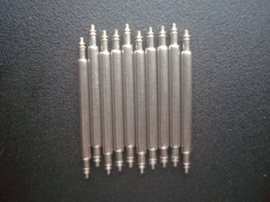 50 Pcs 1.78mm Steel Spring Bar Pins 19.5mm For Watch Steel Band Bracelet Set Case