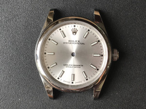 New Style Of 39mm Steel Rolex 114300 Oyster PerPetual Watch Set  With Smooth Bezel And Silver Dial Fit ETA 2836 Movement