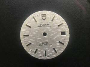 27mm Linen Silver Dial Marked Tudor Logo With Silver Sticks And Date Window Fit ETA 2824 Or 2836 Or DG 2813 Or Miyota 8215 Movement For Mens Steel PRINCE OYSTERDATE Watch