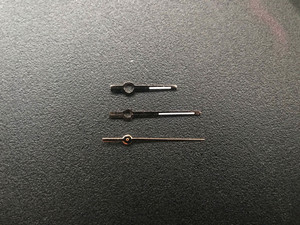 One Set Of Rose Golden Watch Hands With Luminova For 36mm DateJust Watch Fit DG 2813 Or MIYOTA 8215 For Mens Watch