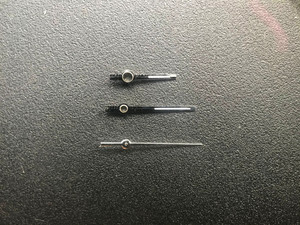 One Set Of Silver Watch Hands With Luminova And Longer Post For 36mm DateJust Watch Fit DG 2813 Or MIYOTA 8215 For Mens Watch