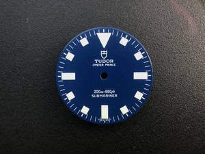 29mm 94010 7021 7016/0 Vintage Blue Tudor Submariner Oyster Prince Snowflake Dial  With Super White Lume Fit ETA 2824, 2836 Or NH35/38 Or DG 2813 Miyota 8215