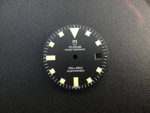 29mm 9411/0 Vintage Submariner Black Tudor Prince OysterDate Snowflake Dial With Super Yellow Lume Fit ETA 2824, 2836 DG 2813 Miyota 8215