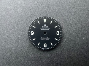 28.5mm Vintage Style of  1016 Tiffany Explorer Dial Marked Rolex Symbol With Super White Luminous  Fit ETA 2824 2836 Or N35/38 Or DG 2813 Or MIYOTA 8215