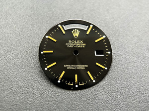 28.8mm Black Dial Marked Rolex Symbol With Golden Sticks For Mens 36mm 2-tone Or Golden DAY-DATE Watch Fit ETA 2836 Or DG 2813 Automatic Movement