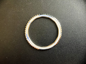 One Steel Friction Turn Both Directions Bezel Ring For Mens Old Style Of Rolex 40MM SUBMARINER 5513 1680 Or GMT Watch Case