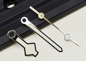 One Set Of Silver Watch Hands With White Luminova Match 29mm Tudor Snowflake Or Black Bay Dial Fit ETA 2836 Or 2824 Movements For 40mm Submariner Watch Case