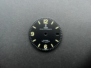 28.5mm Vintage Tudor Ranger Prince OysterDate Dial With Stronger Yellow Lume For 36mm Watch Case Fit ETA 2836 Or 2824 Or DG 2813 Or MIYOTA 8215