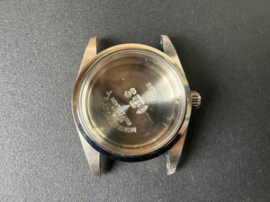 ROLEX Signed Vintage Style of 36mm Acrylic Crystal Stainless Steel EXPLORER Watch Case With Smooth Bezel 1016 Case Back And 20mm Lugs Have Drilled Through Holes Fit ETA 2824 Or NH35/36/38 Movement And Dial In 28.0~29.0mm