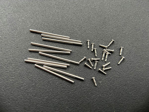 10 Sets Of 18mm Stainless Steel Tube Friction Pins In The Diameter Of 1.0mm For Connecting The Flip-lock Clasps On Mens Genuine Rolex 20mm Submariner Or GMT Oyster Watch Band Bracelet