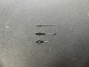 One Set Of Silver Square Watch Hands With White Luminova Fit ETA 2836 Or 2824 For 34mm Rolex 6429 COMMANDO Watch