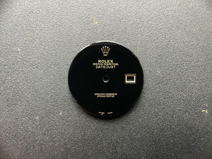 Higher Quality Of 28mm Glossy Black Onyx Stone Dial Marked Golden Rolex Symbol Without Hour Markers For Mens 2-tone or Golden OYSTER PERPETUAL DATEJUST Watch Fit ETA 2836 Automatic Movement With DWO