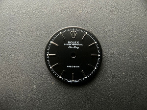 27mm Matt Black Dial Marked Rolex Symbol With Silver Sticks For Mens 34mm OYSTER PERPETUAL Air-King Watch Fit ETA 2824, 2836 Or DG 2813 Or MIYOTA 8215 Automatic Movement