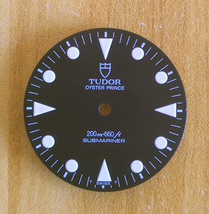 29mm 76100 Vintage Black Tudor Submariner Oyster Prince Dial  With Super White Lume Fit ETA 2824/2836 Or NH35/38 Or DG 2813 Miyota 8215 #2