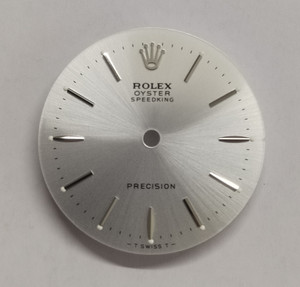 28mm Sunburst Silver SpeedKing Oyster Dial Marked Rolex Symbol With Silver Sticks For Mens 36mm Watch Fit ETA 2824, 2836 Or NH35/38 Or DG 2813 Or MIYOTA 8215 Automatic Movement