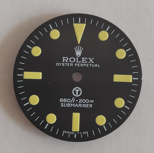 29mm 5513 5517 Military Submariner Milsub Dial Marked Rolex Symbol And Thicker T With Stronger Yellow Lume fit ETA 2824 2836 NH35/38 DG 2813 Miyota 8215