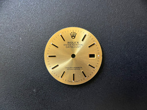 28mm 16233 Sunburst Champagne Dial Marked Rolex Symbol WIith Golden Sticks For Mens 2-tone Or Golden DATEJUST Watch Fit ETA 2824 Or 2836 Or DG 2813 Ot Miyota 8215 Automatic Movement With DWO