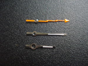 One Set Of Silver MILGAUSS Watch Hands With Luminova Fit ETA 2836 Or 2824 Or 2834 For Mens 36mm Watch