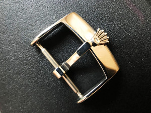 Stainless Steel Buckle Marked Rolex Crown Logo With 18mm Spring Bar For The 20mm Leather Or 18mm Nato Strap