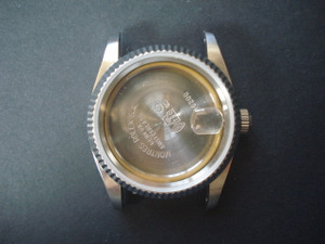 ROLEX Signed Vintage Style of 36mm Stainless Steel DATEJUST Watch Case With Fluted Bezel And 20mm Lugs Size Fit ETA 2836 Movement With Date Wheel Overlay And Dial In 28.0mm