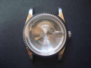 ROLEX Signed Vintage Style of 36mm Stainless Steel DAY-DATE Watch Case With Fluted Bezel And 20mm Lugs Size Fit ETA 2836 Movement And Dial In 28.5~29.0mm