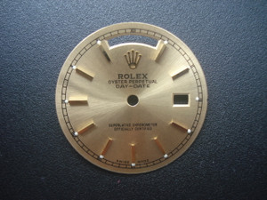 29mm Champagne Sunburst Dial Marked Rolex Symbol With Golden Sticks For Mens 36mm Golden DAY-DATE Watch Fit ETA 2836 Or DG 2813 Automatic Movement