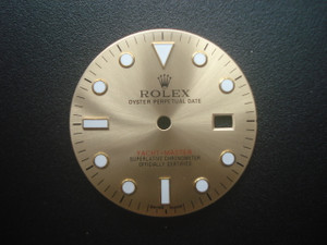 29mm Champagne Dial Marked Rolex Symbol For Mens Golden YACHT-MASTER Watch Fit DG 2813 Or MIYOTA 8215 Automatic Movement With DWO