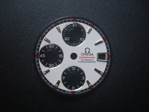 30mm OMEGA Speedmaster CHRONOMETER Dial  For Mens Watch Fit Chinese 7750 Automatic Movement #3