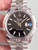 New Style Of Steel Rolex 41mm DateJust Watch Set  With Fluted Bezel And Silver Dial Has Luminous Sticks Fit ETA 2824 Movement