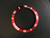 Bigger Red Aluminum Bezel Insert With White Numbers For New Style Of ROLEX 116610 SUBMARINER Or GMT II Watch